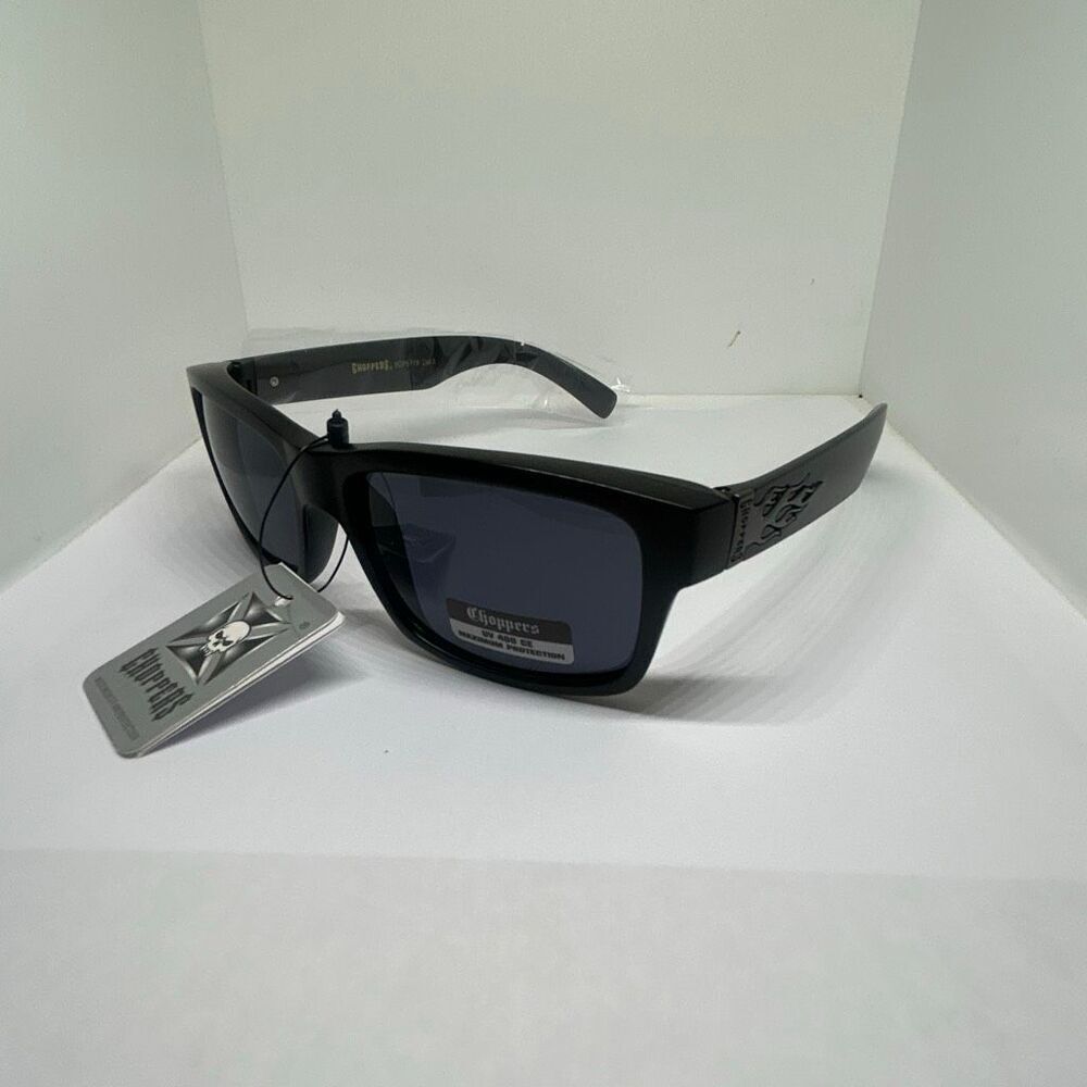 Choppers Sunglasses UV400 Wrap Around Biker Style